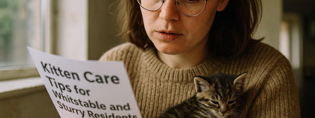 Kitten Care Tips for Whitstable and Sturry Residents